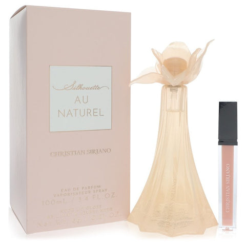 Christian Siriano Au Naturel Eau De Parfum Spray + 0.21 oz Nude Lip Gloss By Christian Siriano