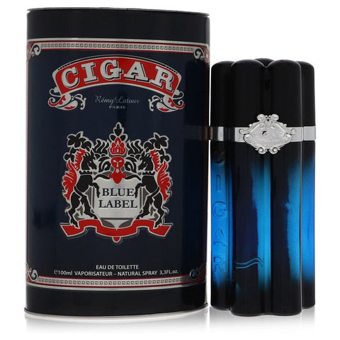 Cigar Blue Label Eau De Toilette Spray By Remy Latour