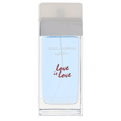 Light Blue Love Is Love Eau De Toilette Spray (Tester) By Dolce & Gabbana