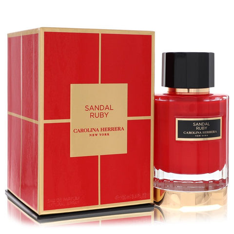 Sandal Ruby Eau De Parfum Spray (Unisex) By Carolina Herrera