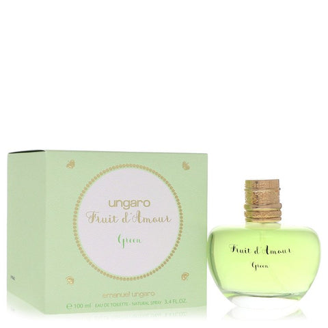 Ungaro Fruit D'amour Green Eau De Toilette Spray By Ungaro