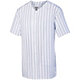 Pinstripe Full Button Baseball Jersey