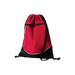 Tri-Color Drawstring Backpack