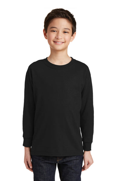 Gildan® Youth Heavy Cotton™ 100% Cotton Long Sleeve T-Shirt. 5400B