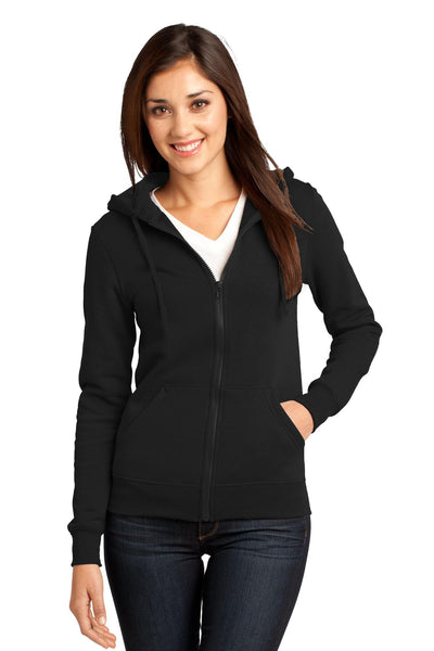 District® - Juniors The Concert Fleece® Full-Zip Hoodie. DT801