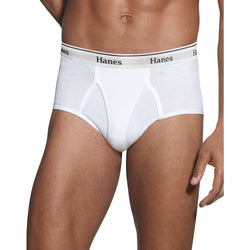 Hanes Classics Men's TAGLESS&reg; No Ride Up Briefs with Comfort Flex&reg; Waistband 2X-4X 3-Pack