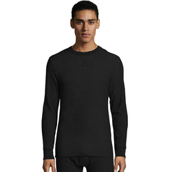 Hanes Men's Raschel Thermal Crewneck