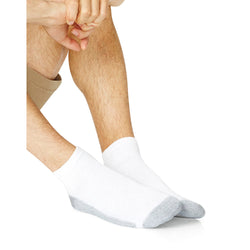 Hanes Men's Big & Tall Ankle Socks, 12-Pack