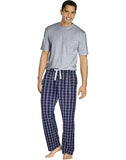 Hanes Men's Sleep Set with Woven Knit Pants