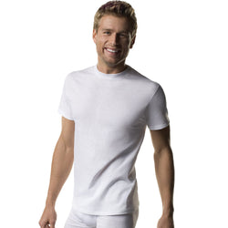 Hanes Men's White Crew Neck T 3-Pack