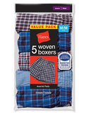 Hanes Boys Red Label Tartan Boxer