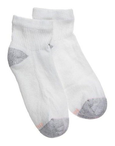 Hanes Girls Ankle Socks 10-Pack, Sizes S-L 