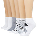 Hanes&reg; ComfortBlend&reg; Women's Low-Cut Socks 6-Pack