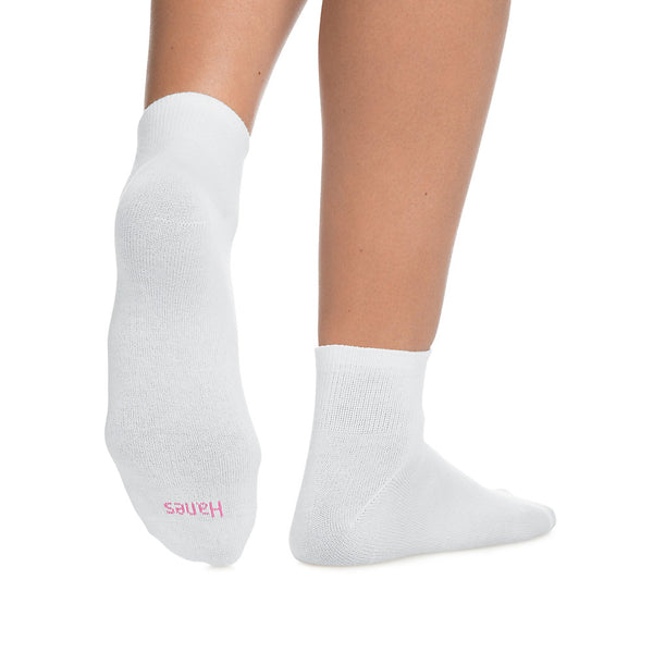 Hanes&reg; ComfortBlend&reg; Women's Ankle Socks 6-Pack