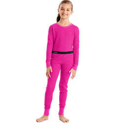 Hanes X-Temp&#153; Girls' Organic Cotton Thermal Set