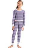 Hanes X-Temp&#153; Girls' Organic Cotton Printed Thermal Set