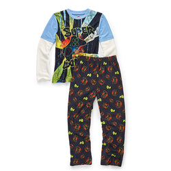 Hanes Boys' Sleepwear 2-Piece Set, Super Gamer Print