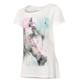 Hanes Girls' Be Youtiful Graphic Peplum Tee