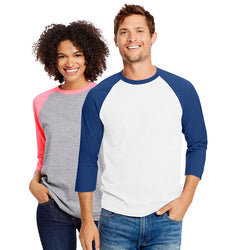 Hanes Unisex X-Temp Performance Baseball Tee