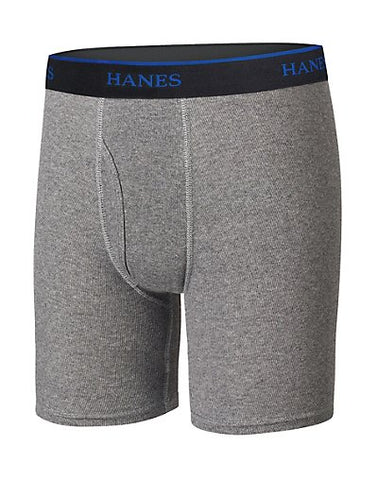 Hanes Ultimate® Boys' Lightweight Long Leg Boxer Briefs 4-Pack