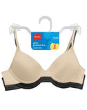 Hanes Girls' Padded Underwire Bra 2-Pack