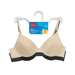 Hanes Girls' Padded Underwire Bra 2-Pack