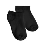 Hanes Boys No-Show ComfortBlend&reg; Assorted Black Socks 6-Pack