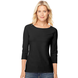 Hanes Stretch Cotton Women's Raglan Sleeve Tee