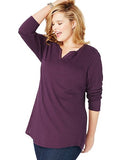 JMS Lightweight Split Neck Tunic