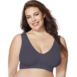 Just My Size Pure Comfort&reg; Front-Close Wirefree Bra