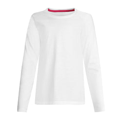 Hanes Girls' Long-Sleeve Crewneck T-Shirt