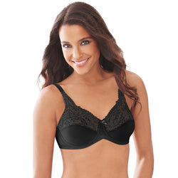 Lilyette&reg; by Bali&reg; Tailored Minimizer&reg; Bra With Lace Trim