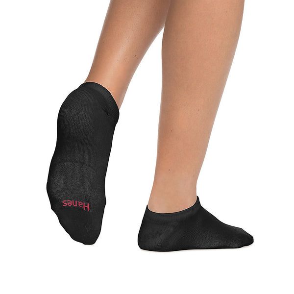 Hanes Ultimate Women's No-Show Socks 6-Pack