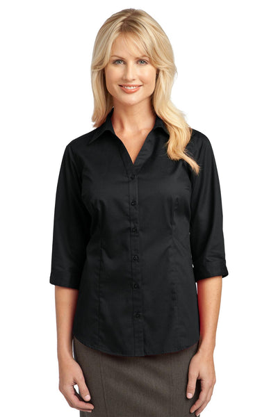 IMPROVED Port Authority® Ladies 3/4-Sleeve Blouse. L6290