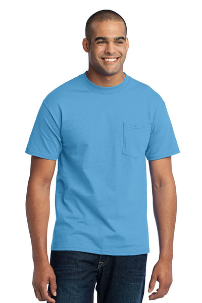 Port & Company® Tall Core Blend Pocket Tee. PC55PT