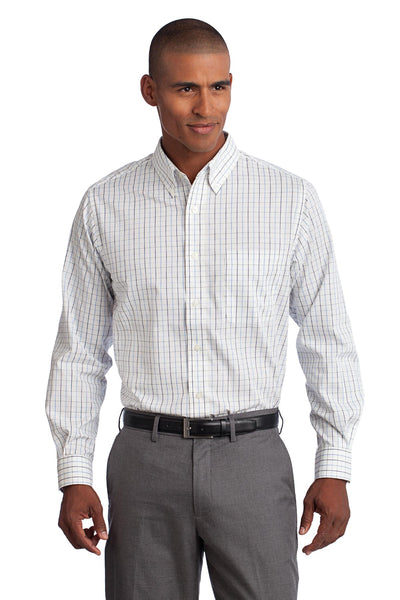 Port Authority® Tall Tattersall Easy Care Shirt. TLS642