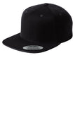 Sport-Tek® Yupoong® Flat Bill Snapback Cap. STC19