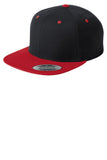 Sport-Tek® Yupoong® Flat Bill Snapback Cap. STC19