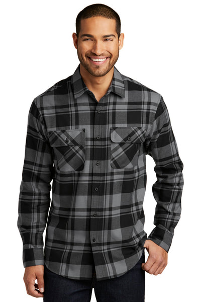 Port Authority® Plaid Flannel Shirt. W668