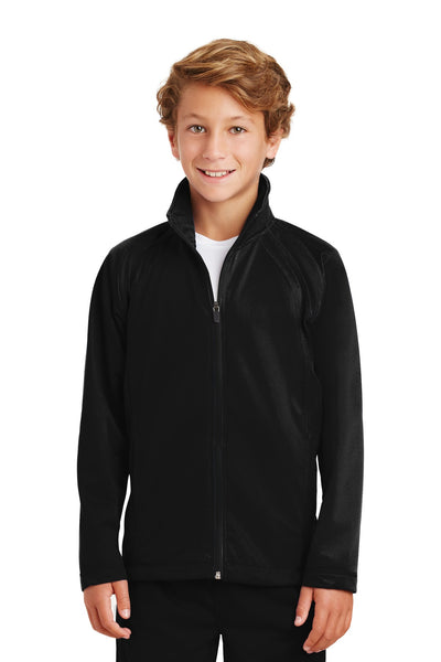 Sport-Tek® Youth Tricot Track Jacket. YST90